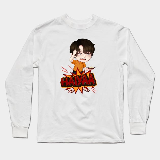 Uncle Roger disapproves fried rice Haiyaa Long Sleeve T-Shirt by Anime Access